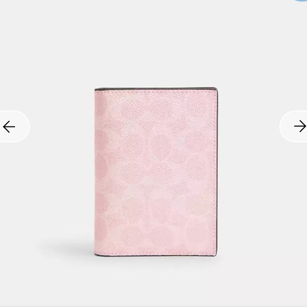 Coach Powder Pink Passport